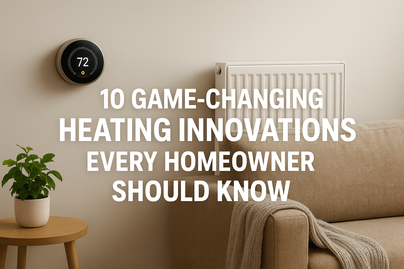 Smart heating innovations transforming modern homes with energy-efficient technology
