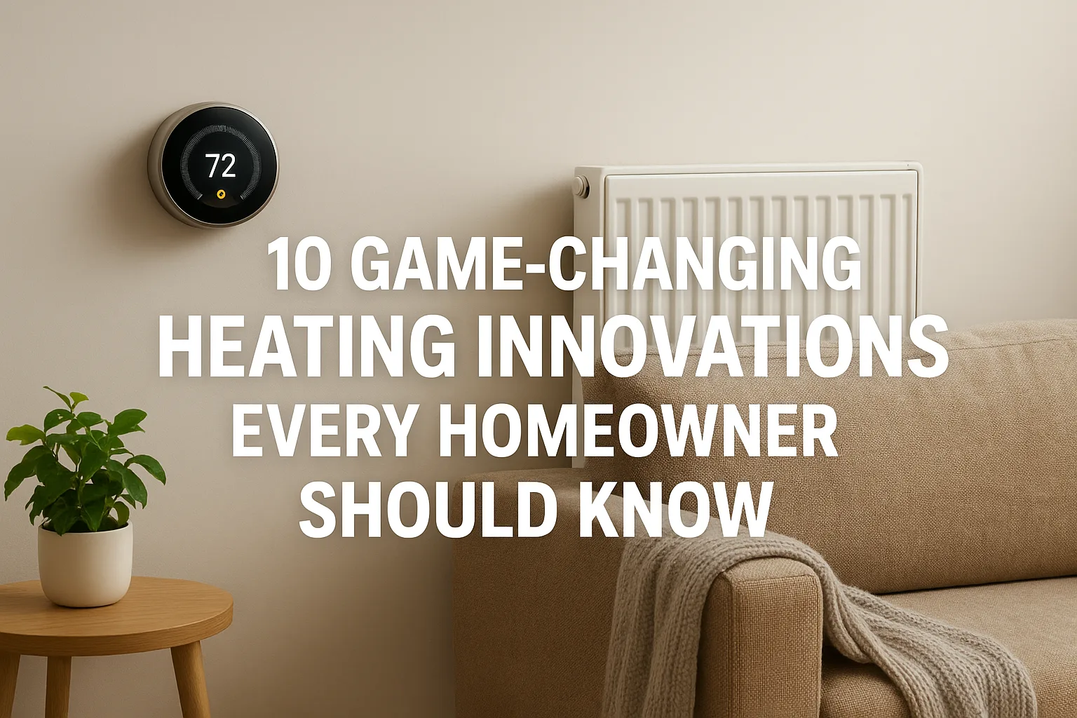 Smart heating innovations transforming modern homes with energy-efficient technology