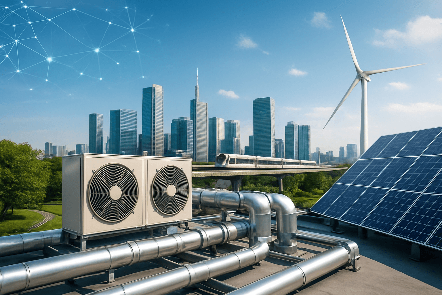 Mechanical contractor optimizing HVAC energy system for maximum efficiency