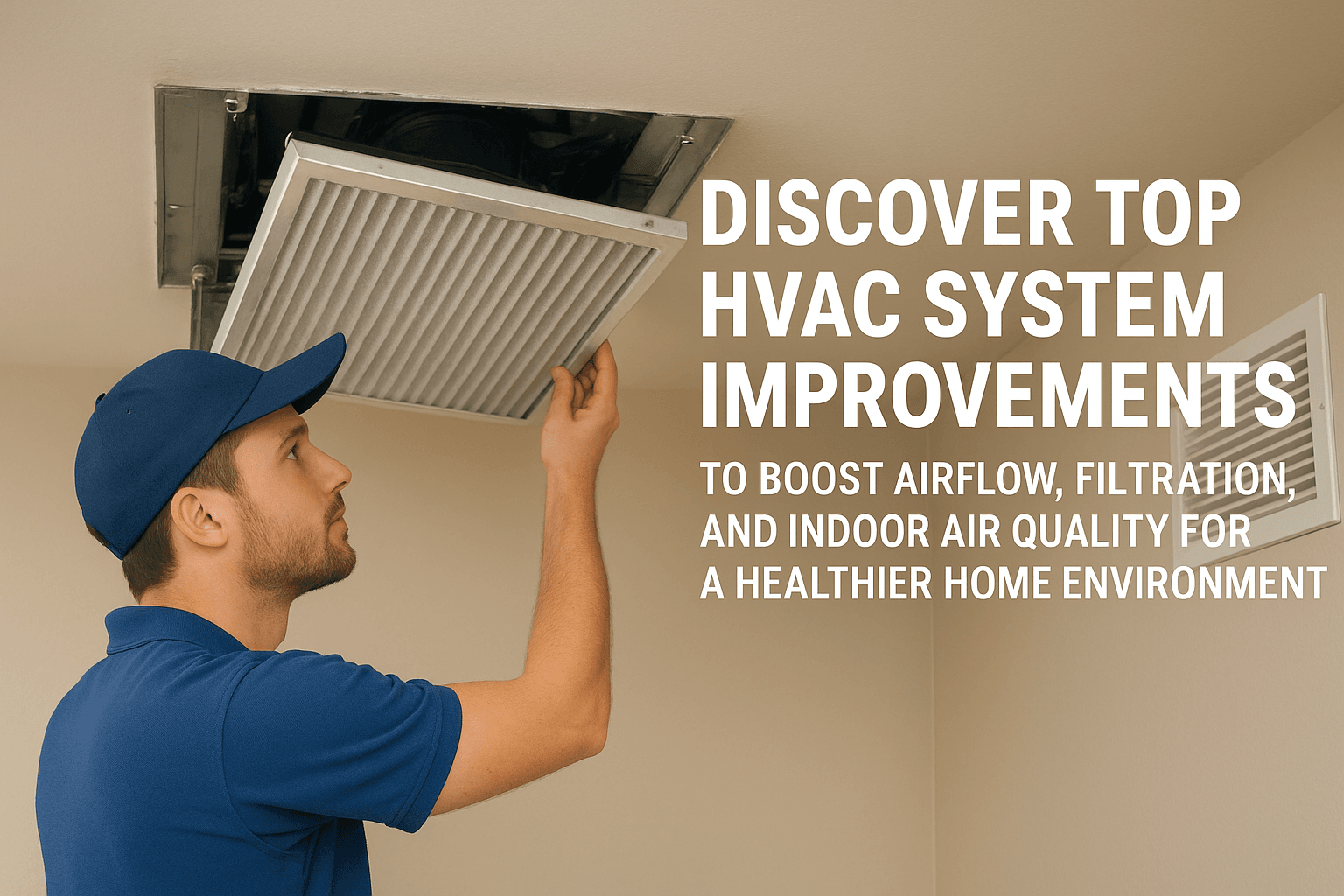 HVAC system improvements for better indoor air quality